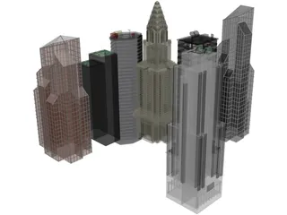 Buildings 3D Model