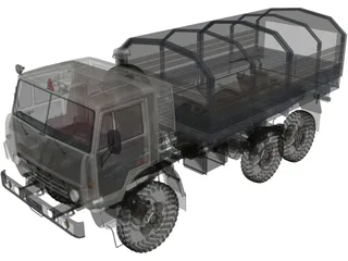 Kamaz 4310 3D Model