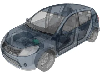 Renault/Dacia Sandero 3D Model