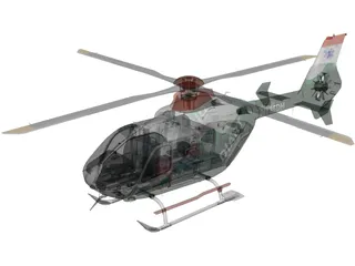 Eurocopter EC-135 3D Model