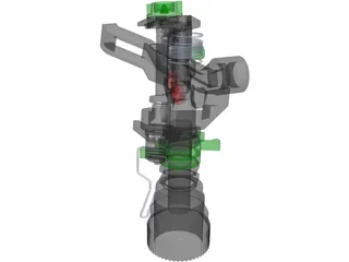 Sprinkler 3D Model