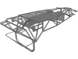 Frame Lotus Seven 3D Model