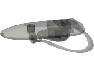 Motorola Bluetooth Earpiece 3D Model