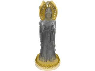 Venus Buddha 3D Model