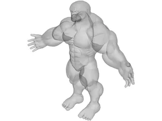 Hulk 3D Model