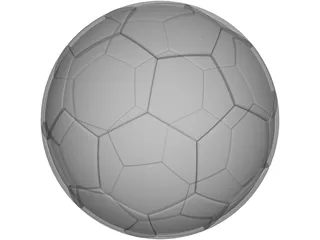 Soccer Ball 3D Model