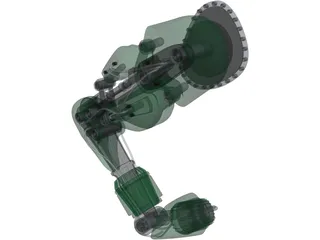 Robot Arm 3D Model