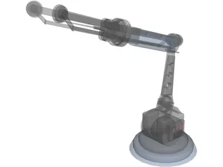 Robot Arm 3D Model