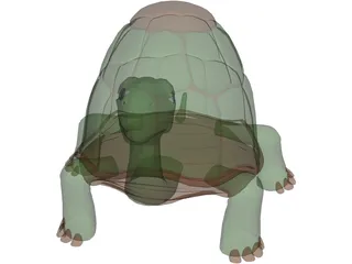 Turtle Toy 3D Model