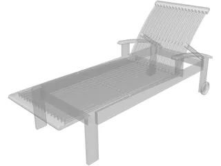 Lawn Chair 3D Model