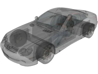 Mercedes-Benz SL500 3D Model