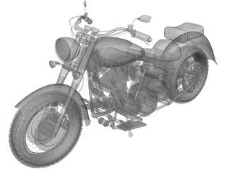 Harley-Davidson 3D Model