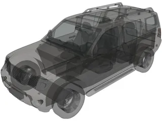 Nissan Pathfinder (2009) 3D Model