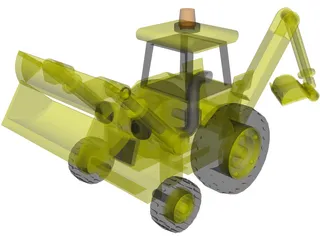 Loader Scoop 3D Model