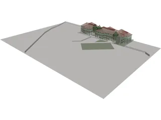 School 3D Model