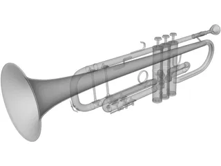 Trumpet 3D Model