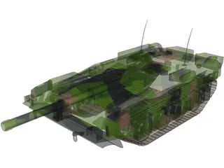 STRV 103C 3D Model