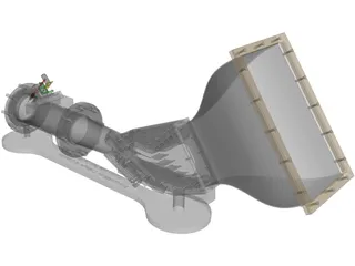 Supersonic Cascade Test Rig 3D Model