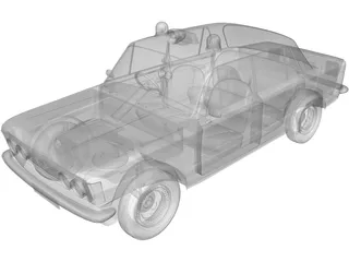 Fiat 125P 3D Model