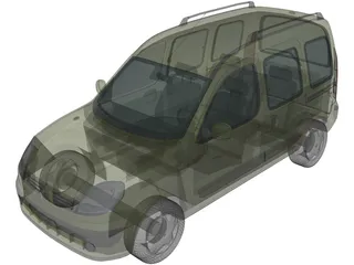 Renault Kangoo 3D Model