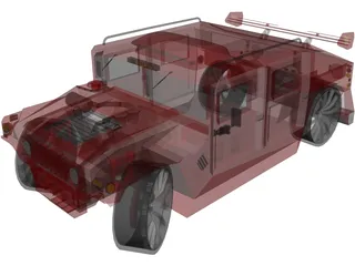 Hummer [Tuned] 3D Model