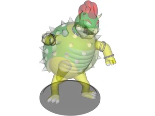 Bowser 3D Model