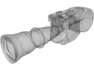 ARRI 535 Camera 3D Model