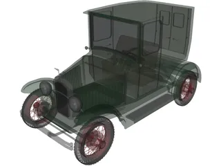 Packard Panel (1922) 3D Model