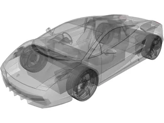 Lamborghini Gallardo 3D Model