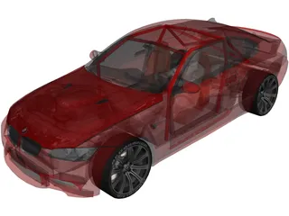 BMW M3 E92 3D Model