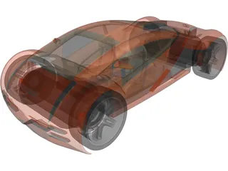 Lexus CS 2054 3D Model