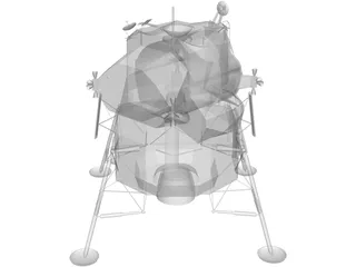 Apollo 11 Lunar Module 3D Model