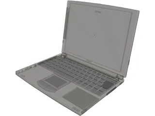 Laptop Sony 3D Model