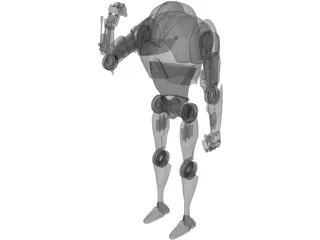 Star Wars Battle Droid 3D Model