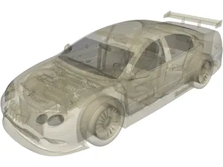 Chrysler 300M Tuning 3D Model