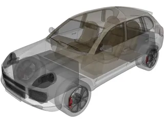 Porsche Cayenne 3D Model