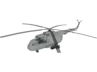 Mil Mi-8 Hip 3D Model