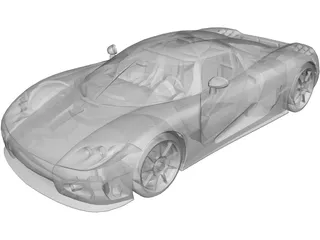 Koenigsegg CCXR 3D Model