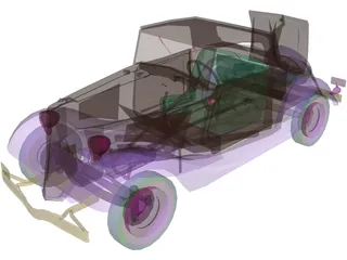 Ford V8 3D Model