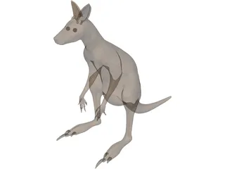 Kangaroo 3D Model