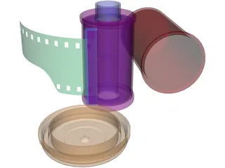 Kodak Film 3D Model