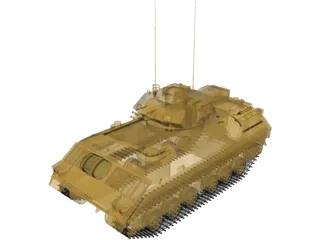 M2AB Infantry 3D Model