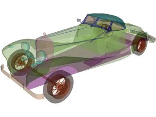 Mercedes-Benz 540 3D Model