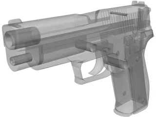 Sig Auer P-226 3D Model