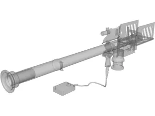 Stinger Launcher 3D Model