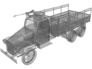 US Army Truck 3D Model