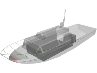 Small Boat 3D Model