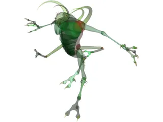 Bugman 3D Model