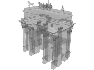 Arco de la Pieche 3D Model
