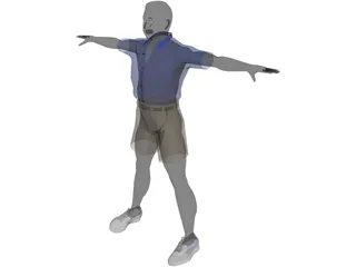 Man 3D Model